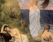 彼埃 毕维 德 夏凡纳 : Young Girls by the Sea